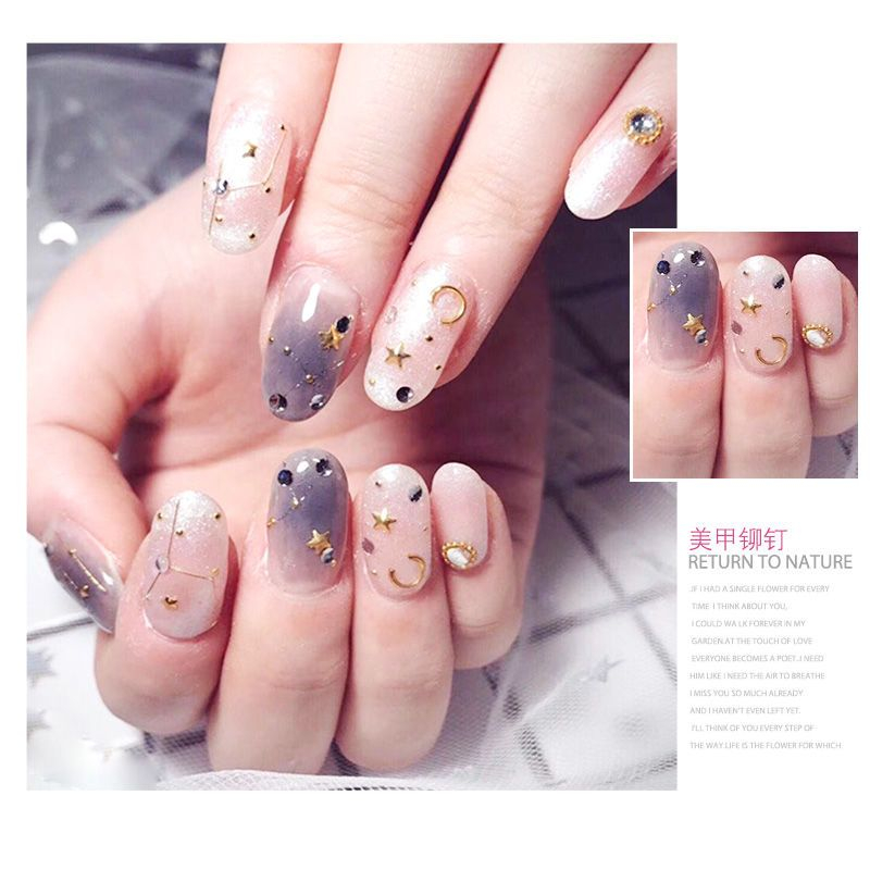 Gliton Moon Star Nail Art Decoration Various Designs Yesstyle