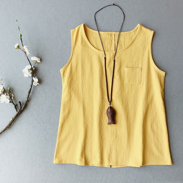 vateddy - 麻布背心