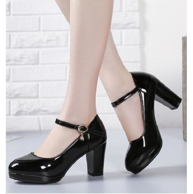 Shoes Pumps Mary Jane Pumps a.ojuna Mary Jane Pumps black casual look 