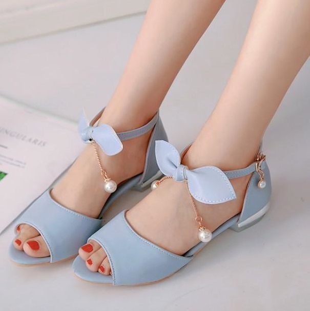 open toe d'orsay flats