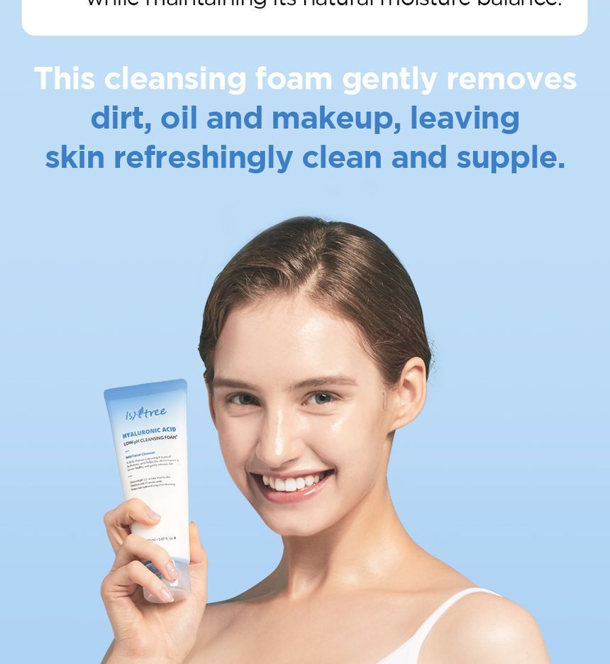 Buy Isntree Hyaluronic Acid Low pH Cleansing Foam in Bulk