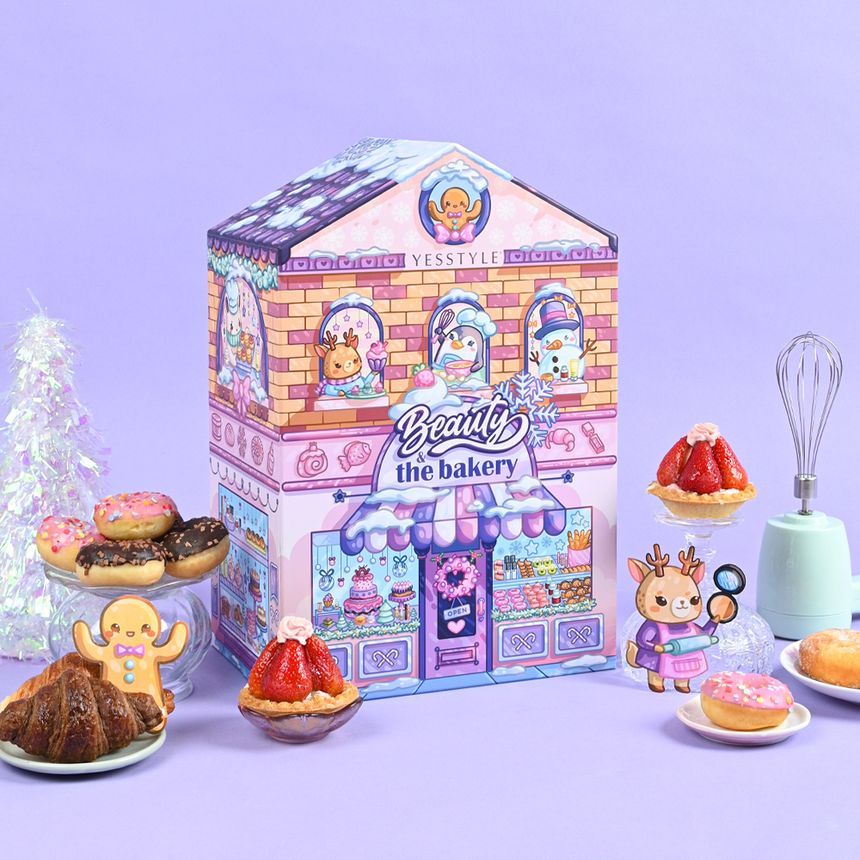 YesStyle Beauty Box - 'Beauty and The Bakery' Beauty Advent Calendar 2022 |  YesStyle