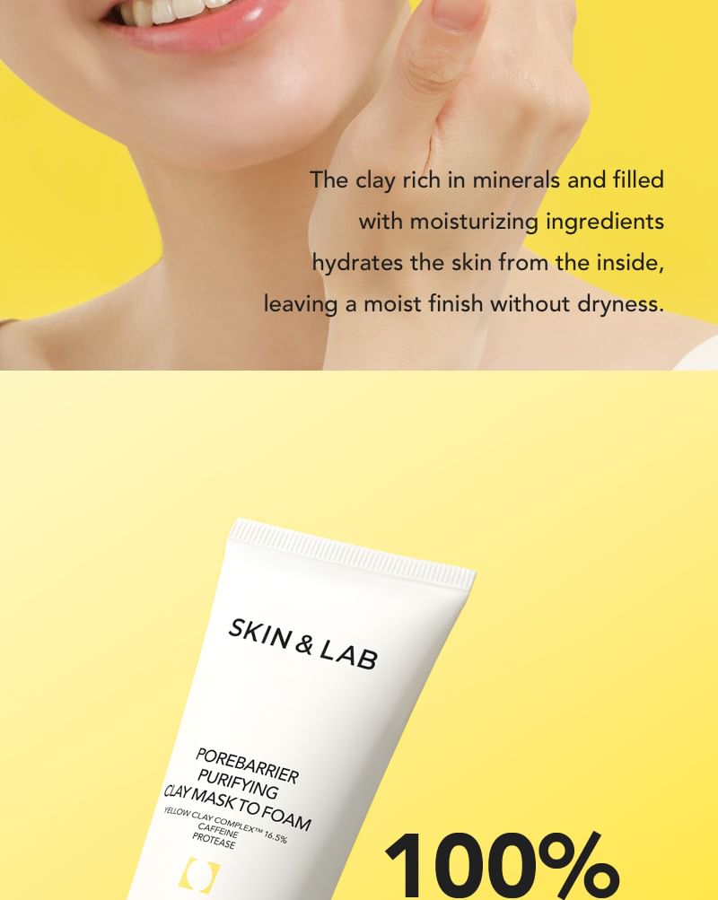 Buy SKIN&LAB - Porebarrier Purifying Clay Mask to Foam (x66) (Bulk 