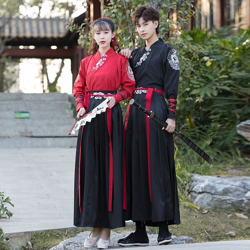Tangier Couple Matching Embroidered Traditional Chinese Costume | YesStyle