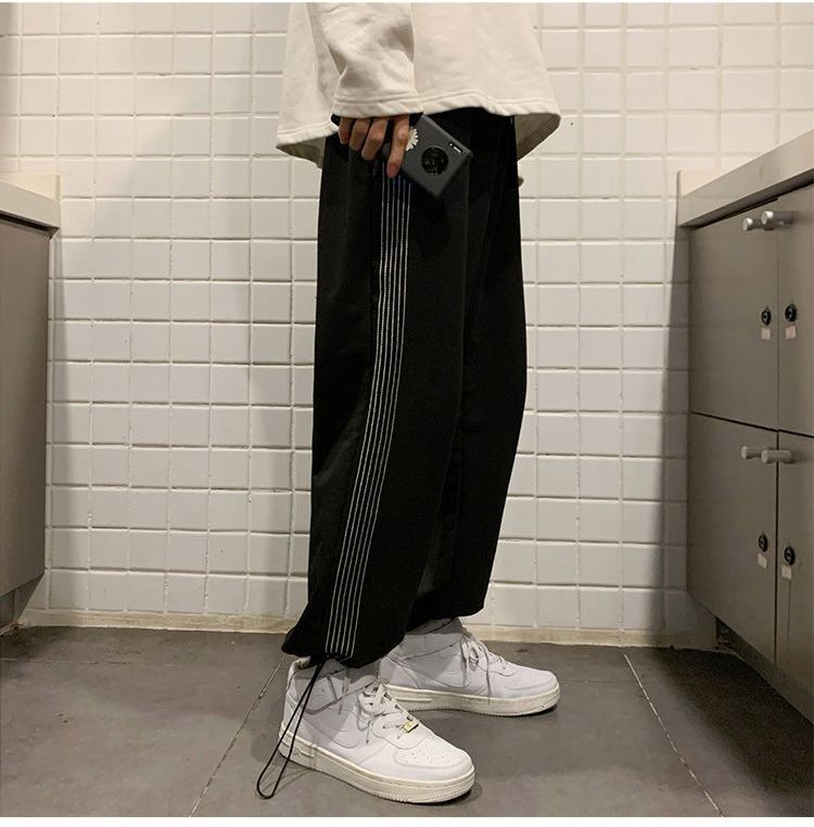 drawstring cuff sweatpants