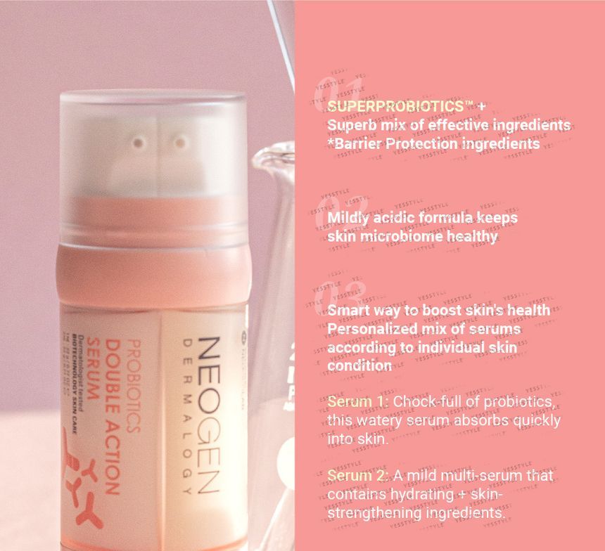 probiotics double action serum