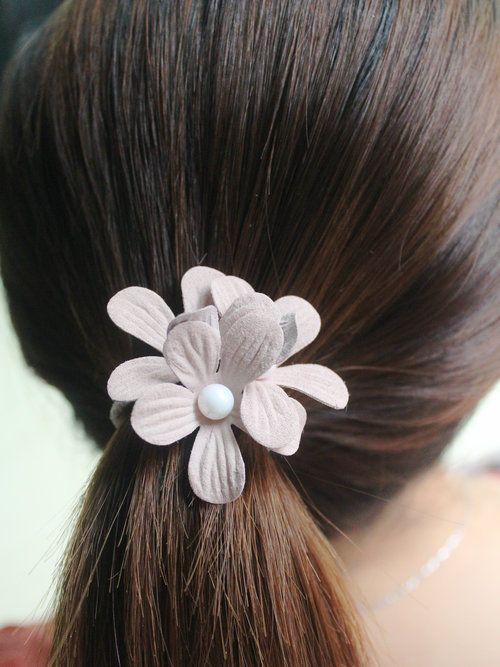 august queen - 花形装饰发圈