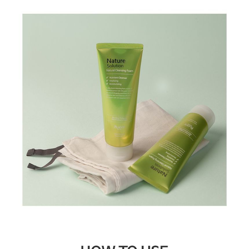 nature solution natural cleansing foam