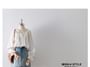 High Rise Washed Denim Mini A-Line Skirt