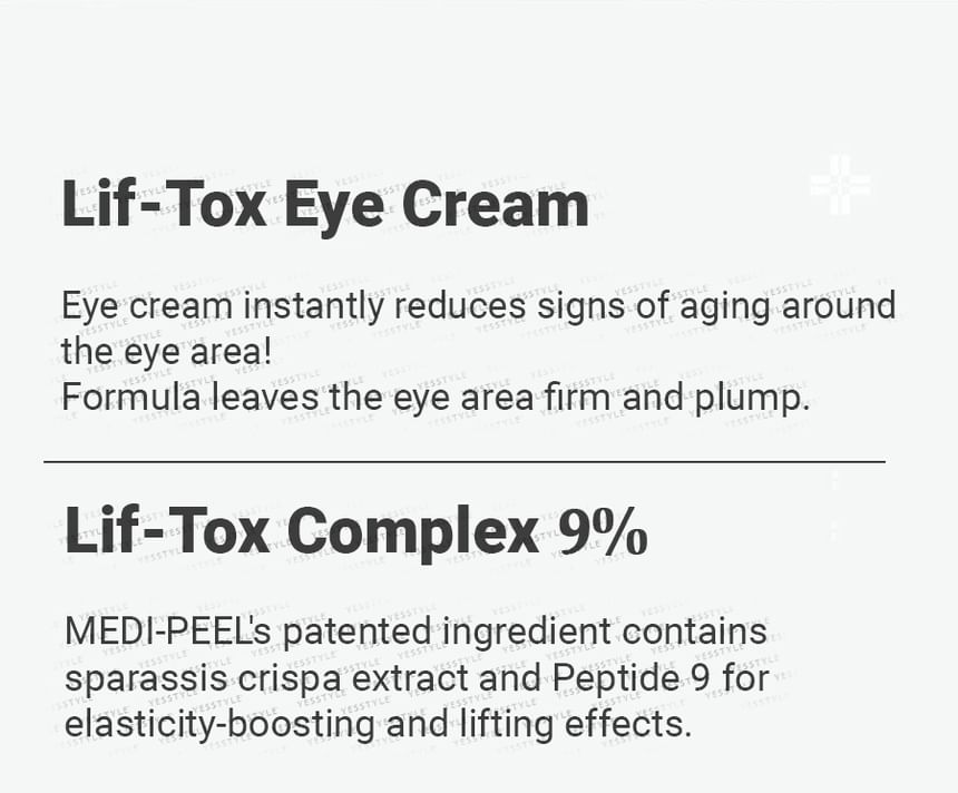 Buy MEDI-PEEL - Peptide 9 Volume Lif-Tox Eye Cream in Bulk ...