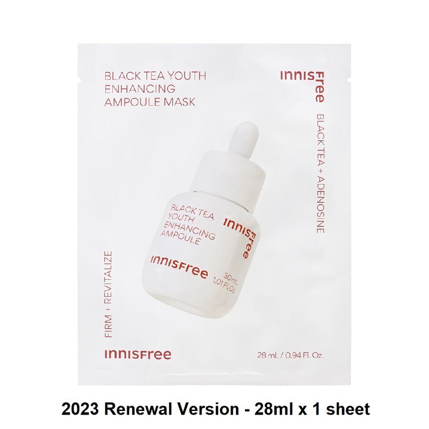 Buy innisfree Black Tea Youth Enhancing Ampoule Mask (x240) (Bulk Box