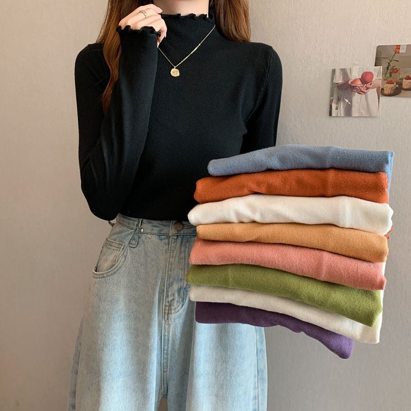 lettuce mock neck top