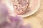 Violet Strawberry Rococo Embossed Blush - G02