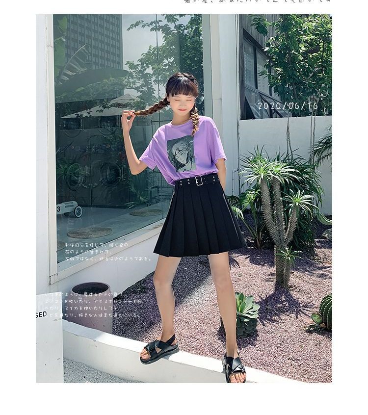 Fairyland Chain Detail Belted Pleated Mini Skirt Yesstyle Fairyland Chain Detail Belted Pleated Mini Skirt Yesstyle