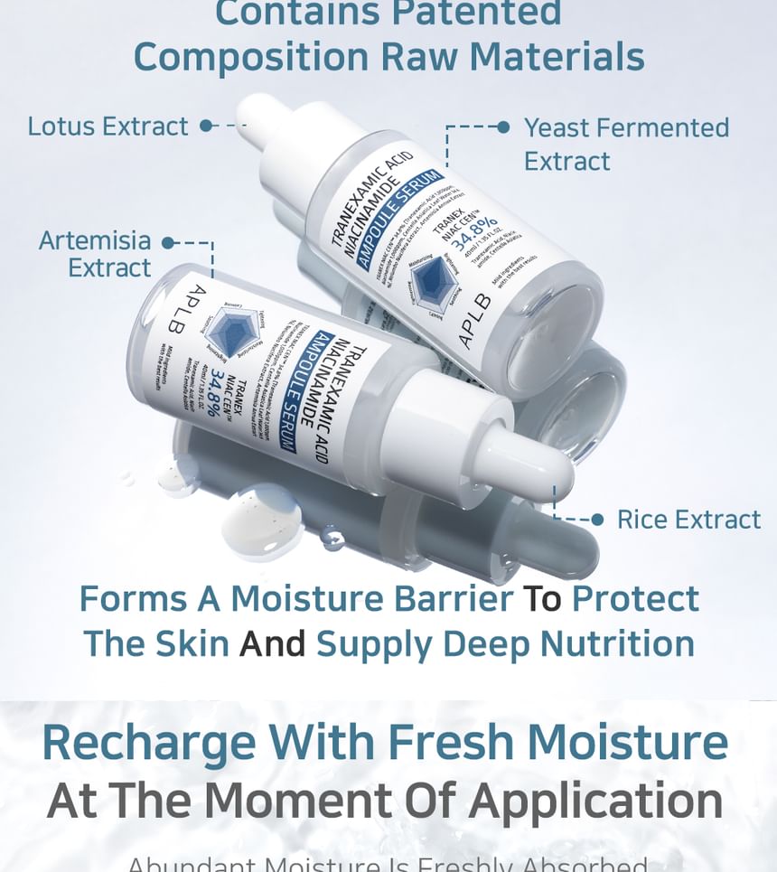 Buy APLB - Tranexamic Acid Niacinamide Ampoule Serum Set in