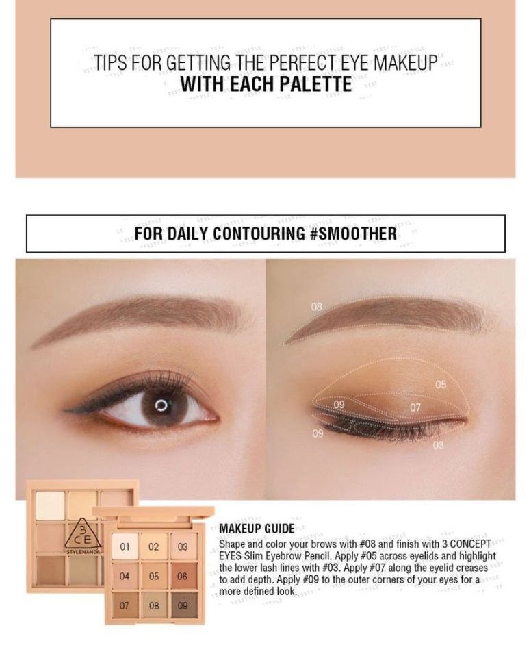 [3CE] Mood Recipe Multi Eye Color Palette 8.1g #All Nighter
