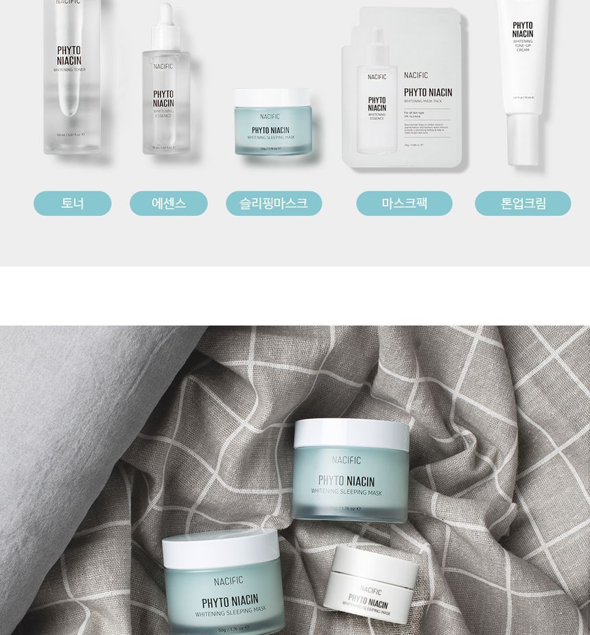 Buy Nacific Phyto Niacin Whitening Sleeping Mask Special Set in Bulk