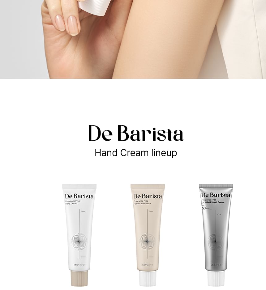 Buy MD'S PICK - De Barista Fragrance Free UV Shield Hand Cream in