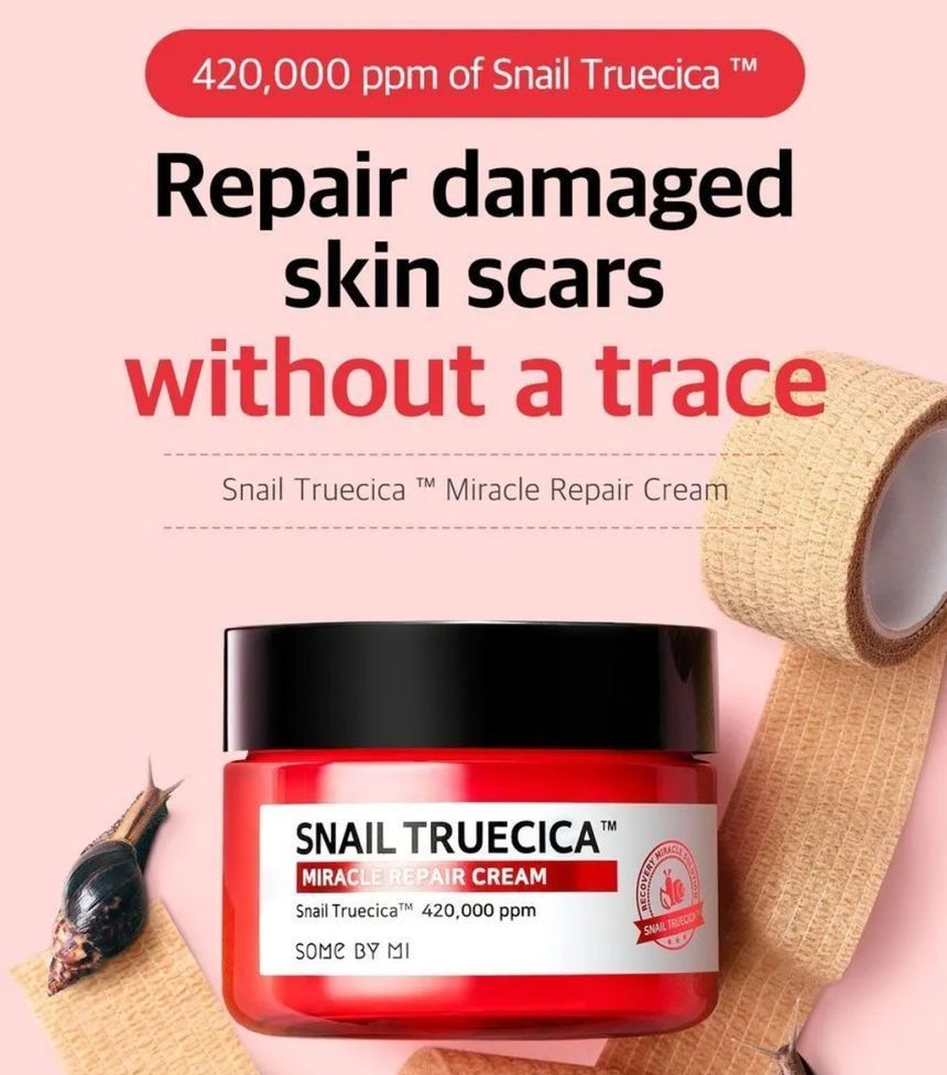 Buy SOME BY MI - Snail Truecica Miracle Repair Cream in Bulk |  AsianBeautyWholesale.com