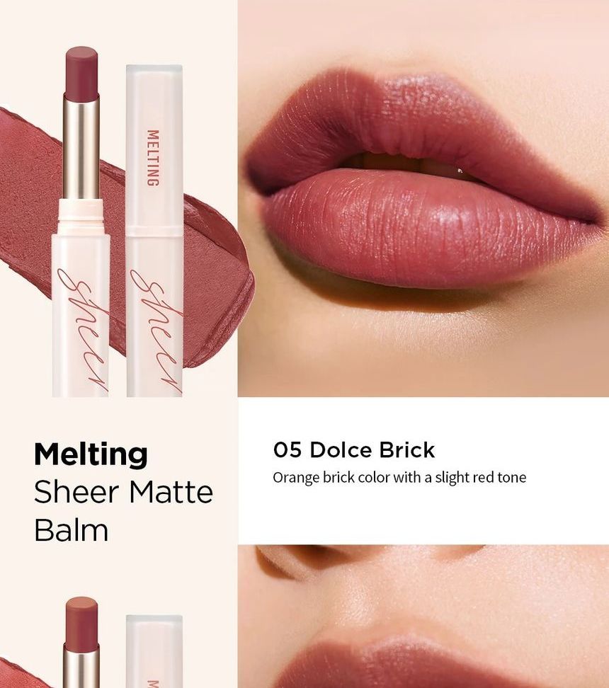 CLIO - Melting Sheer Matte Balm - 5 Colors | YesStyle