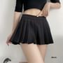 Pleated Mini Skirt