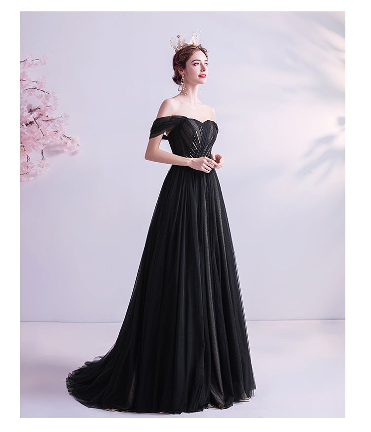 cold shoulder evening gown