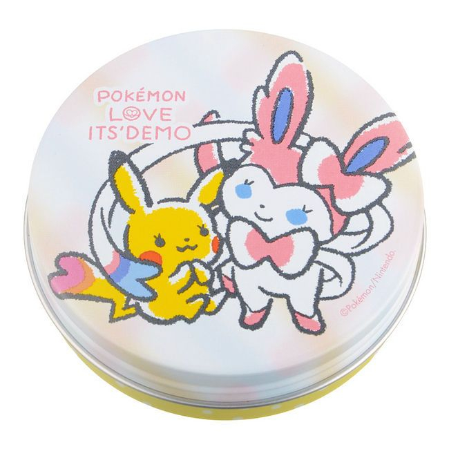 Its Demo Pokemon Club Airy Touch Powder Pikachu Sylveon Tin Yesstyle