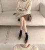 Cable Knit Sweater / Mini A-Line Skirt