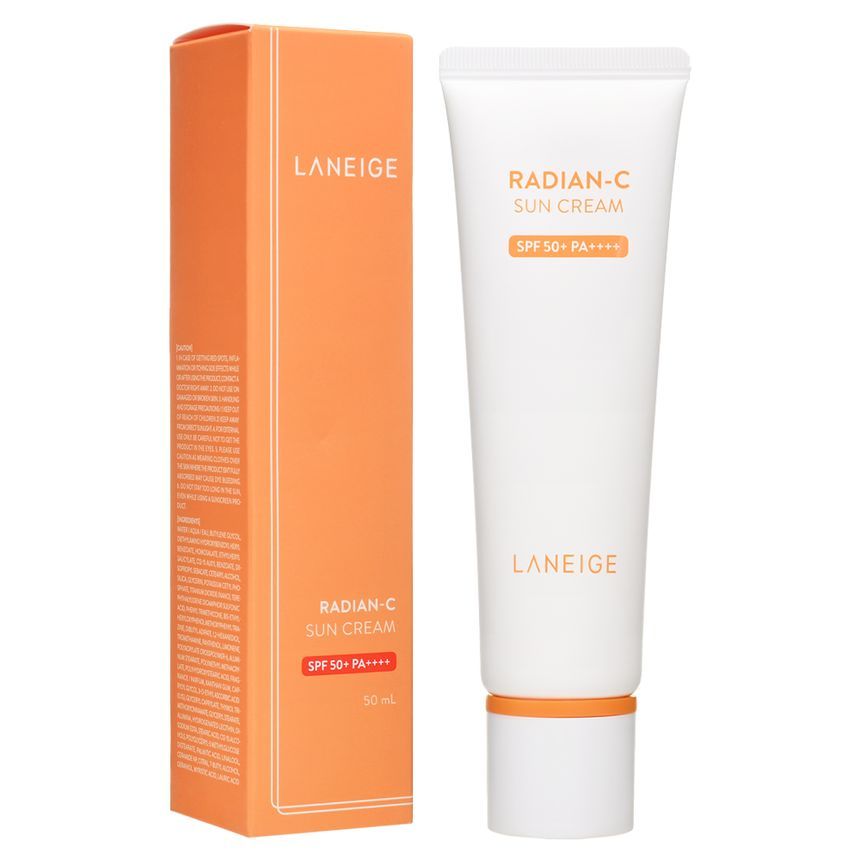 laneige radian c sun cream