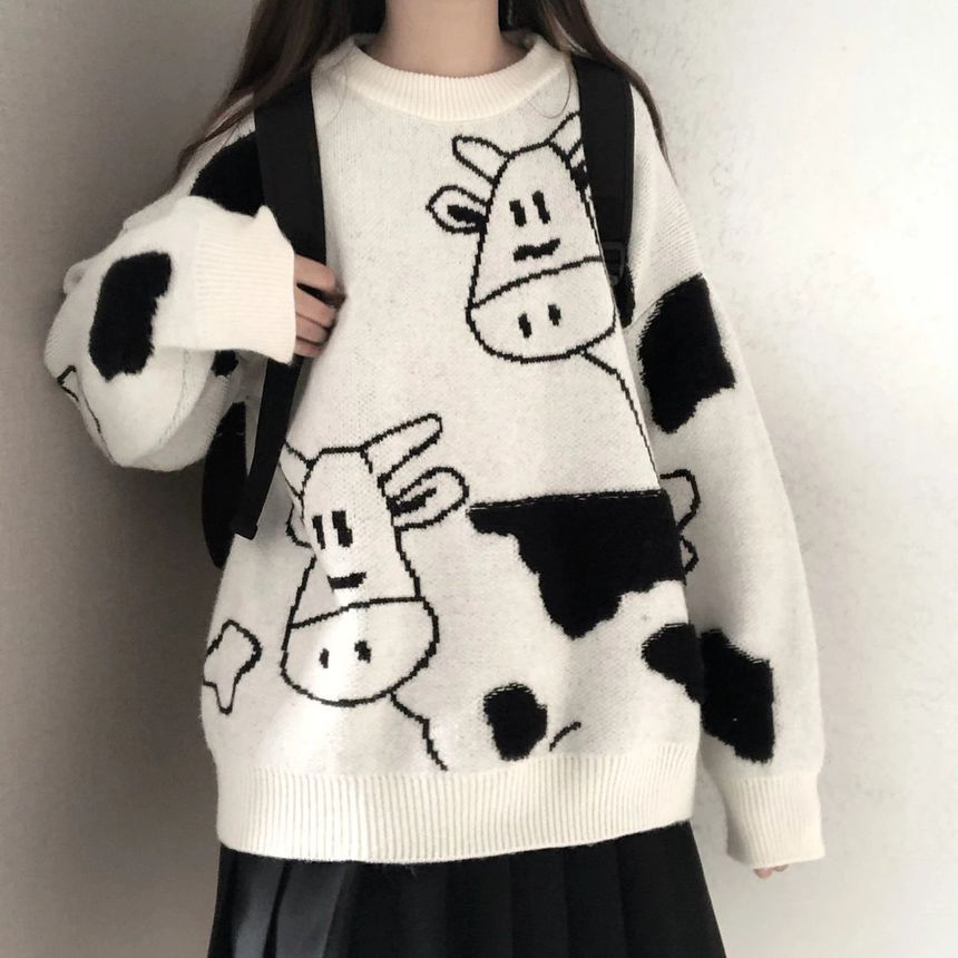 cow sweatshirt