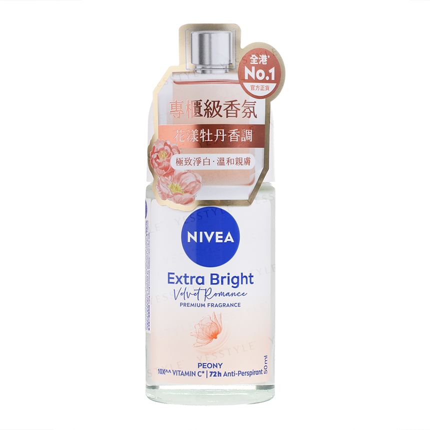 Buy NIVEA - Extra Bright Velvet Romance Premium Fragrance Roll On