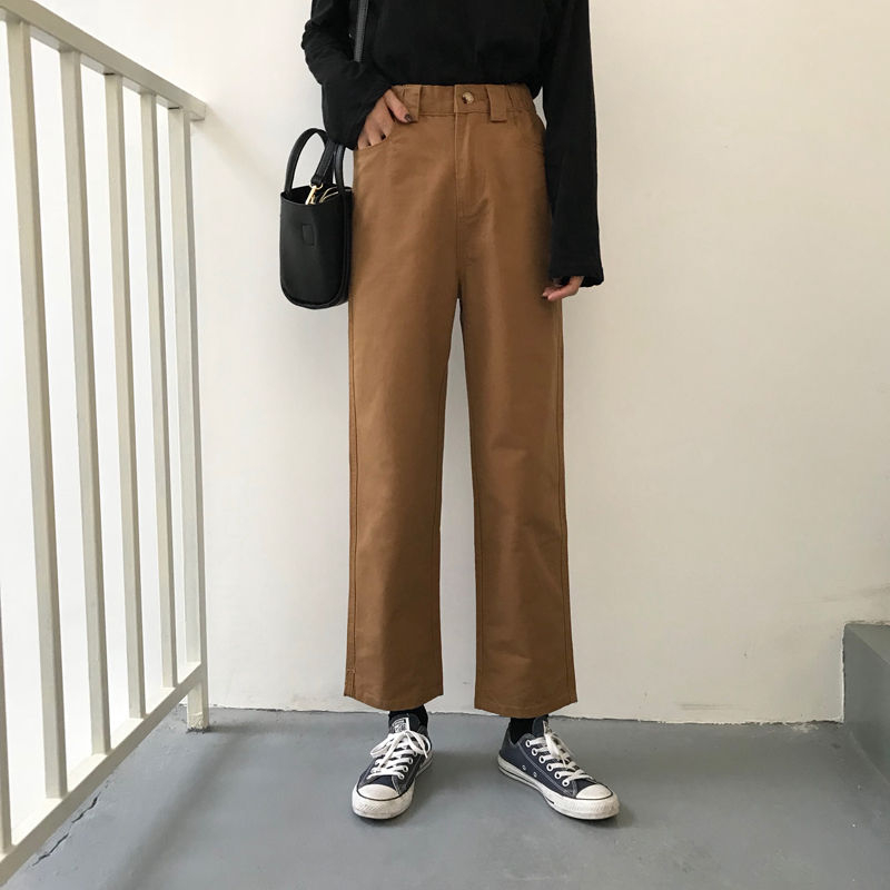 Moon City - Crop Straight Leg Pants 