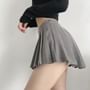 Pleated Mini Skirt