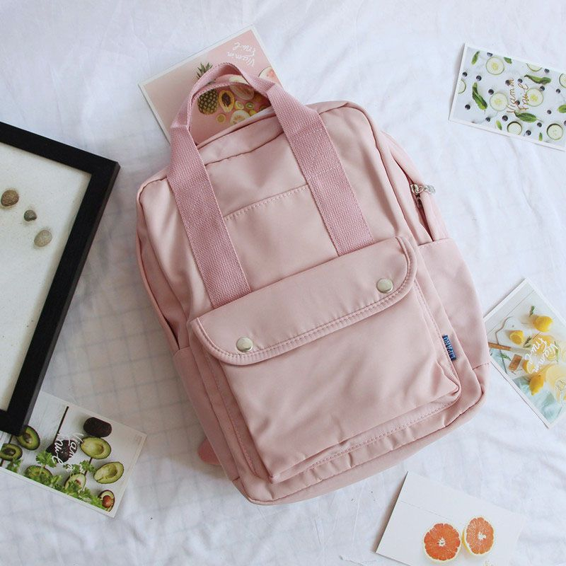 plain canvas backpack
