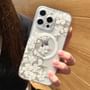 Floral Magnetic (Compatible with MagSafe) Phone Case - iPhone 15 Pro Max / 15 Pro / 15 Plus / 15 / 14 Pro Max / 14 Pro / 14 Plus / 14 / 13 Pro Max / 13 Pro / 13 / 13 mini