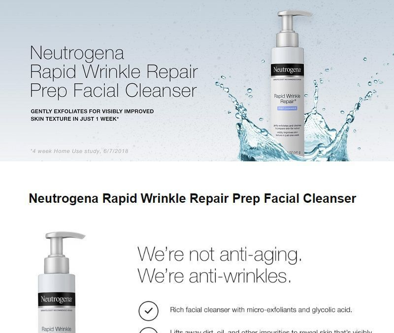 neutrogena prep cleanser