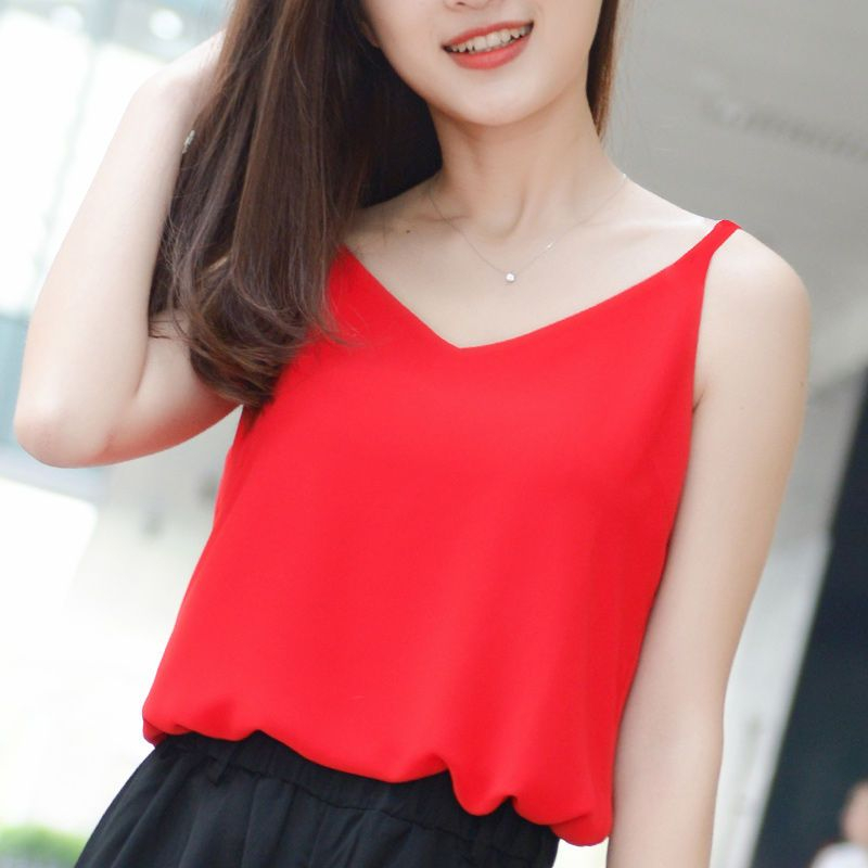 chiffon cami top