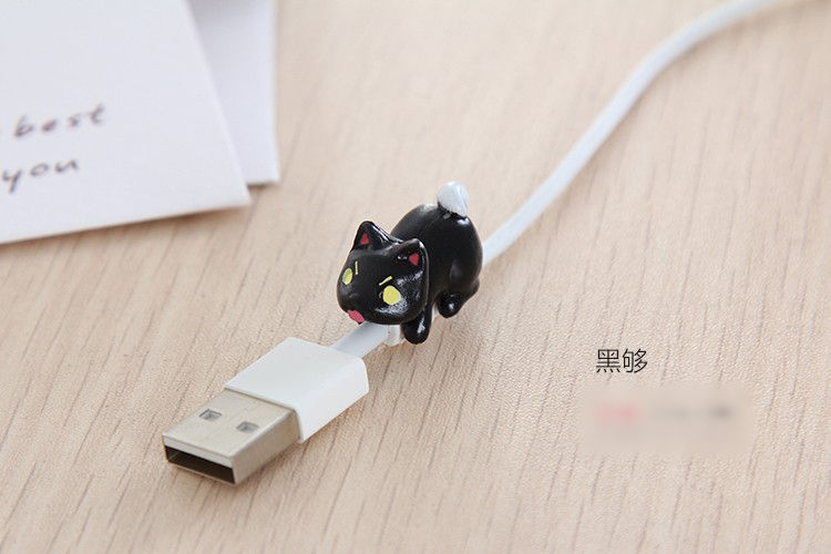 Casei Colour Cat Cable Protector YesStyle