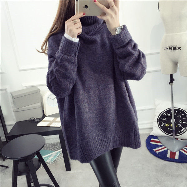 FR Oversized Turtleneck Sweater | YesStyle