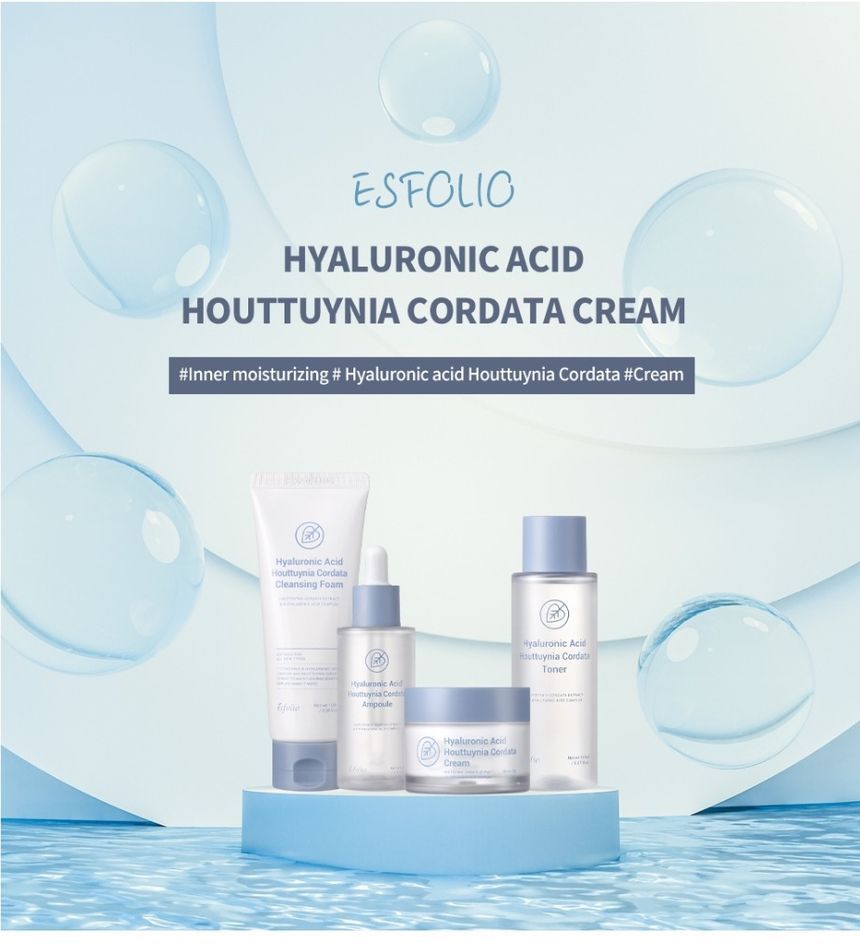 Buy esfolio - Hyaluronic Acid Houttuynia Cordata Cream in Bulk ...