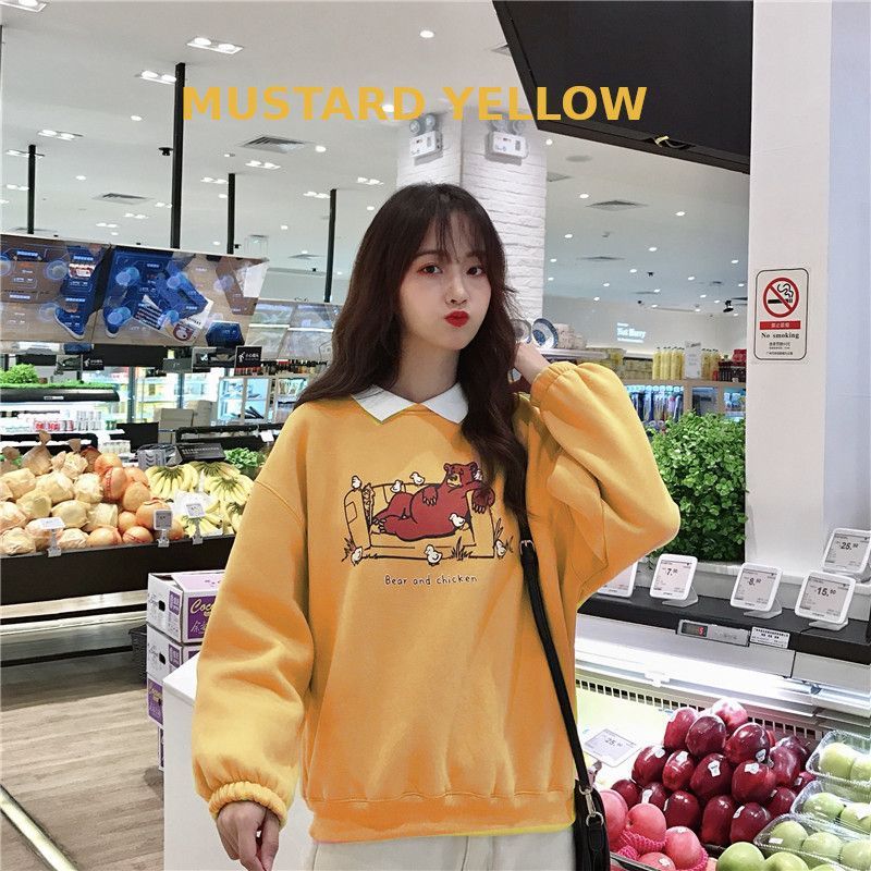bear and chicken sweatshirt