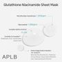 Glutathione Niacinamide Sheet Mask