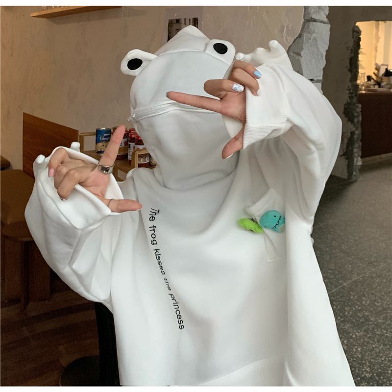 Iduna - Couple Matching Frog Hoodie 