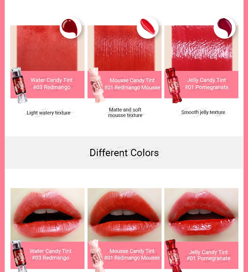 The Saem Saemmul Mousse Candy Tint - 13 Colors | YesStyle