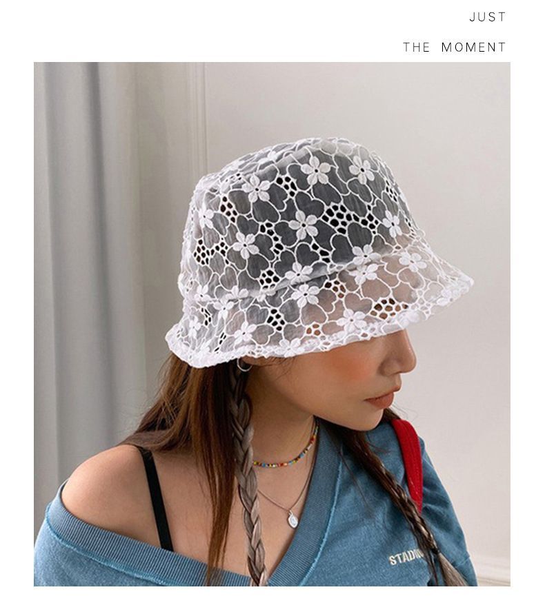 Hat Society Lace Bucket Hat | YesStyle