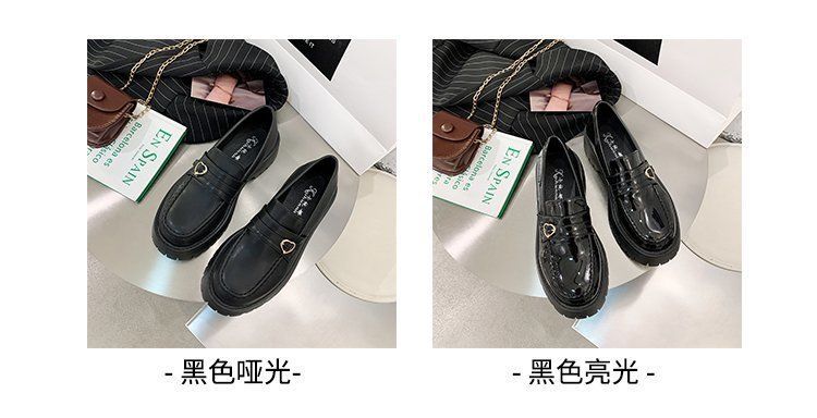 Red Wolf Plain Platform Loafers  YesStyle