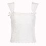 SOLANA EMBROIDERED TANK TOP