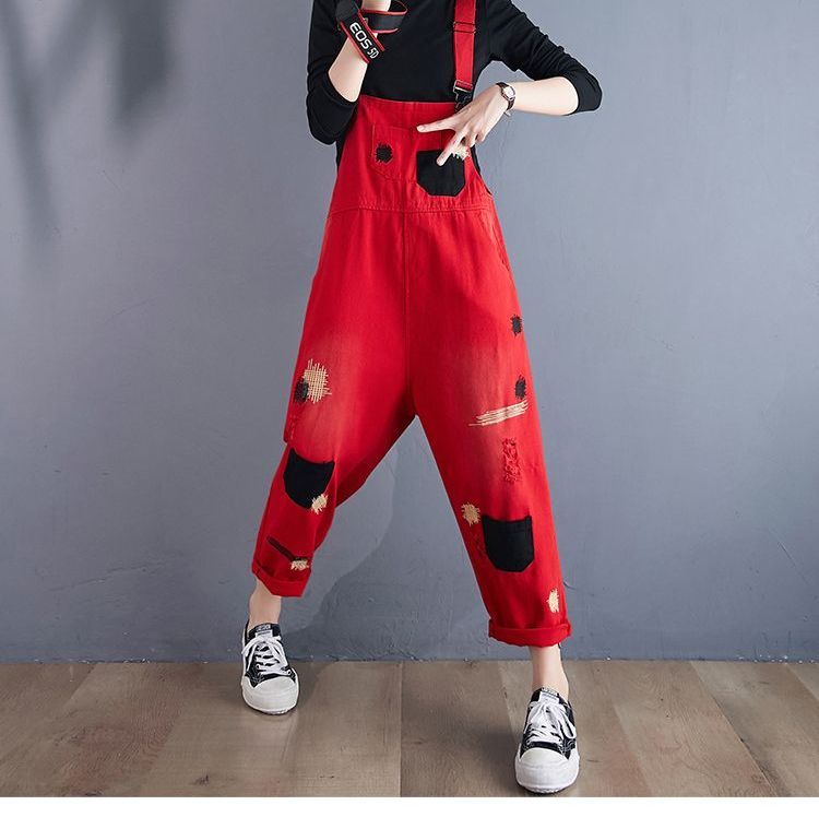 jean jumper pants