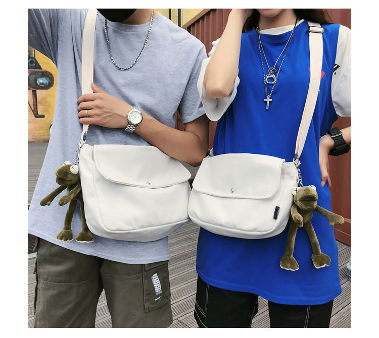 SUNMAN Canvas Messenger Bag YesStyle