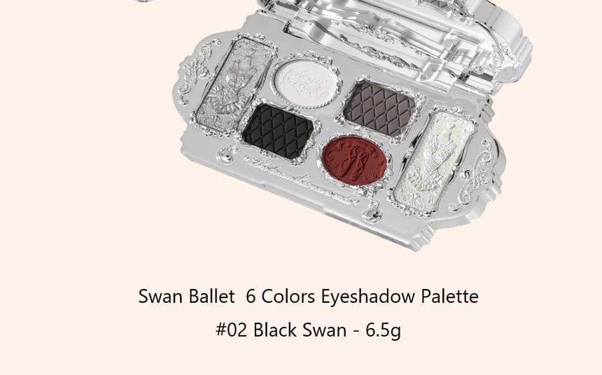 Bundle: Black Swan Ballet Eyeshadow & Brush Set